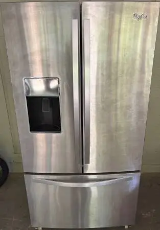 Whirlpool French 3 Door Refrigerator (Stainless Steel)