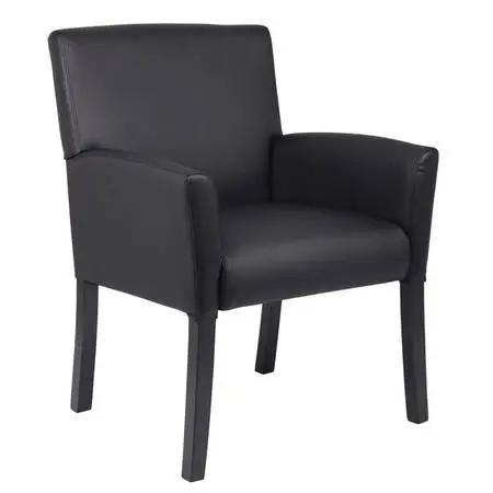 Lobby guest client chairs w/black or mahogany legs Office Furniture