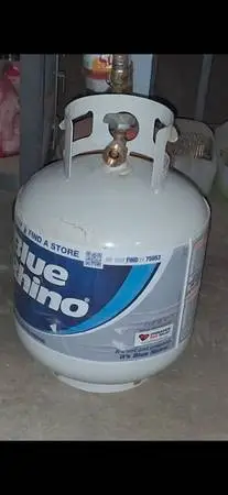 propane tanks 6 available 25.00 ea.