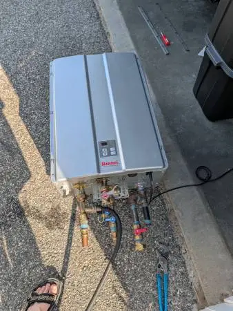 Headline: Rinnai RU199iP Tankless Water Heater – Propane