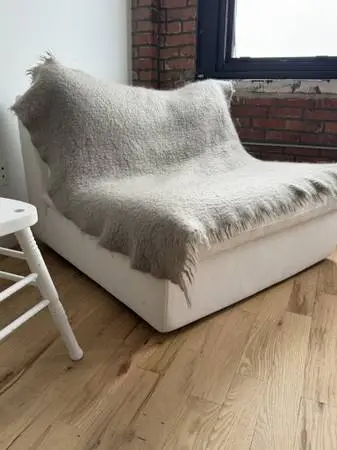 West Elm Hampton Armless 1 seater Poly Native