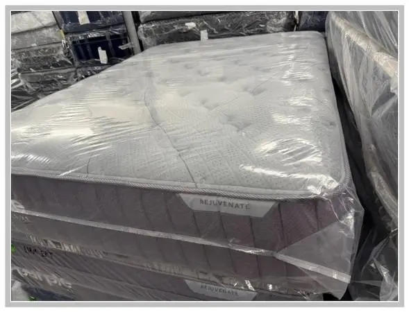 QUEEN SIZE PURPLE LUXE REJUVENATE MATTRESS & BOX SPRING BED SET