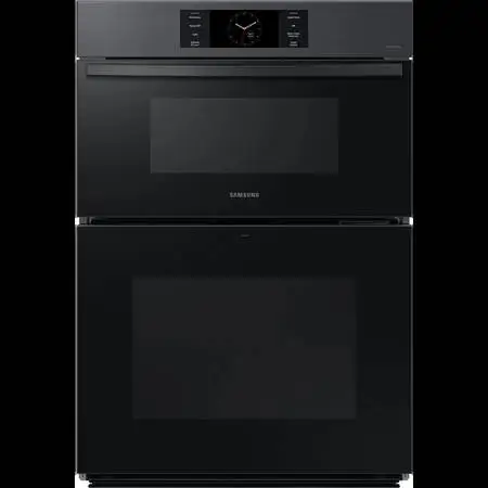 SAMSUNG 30 MATTE BLACK COMBI WALL OVEN (OUT OF BOX)