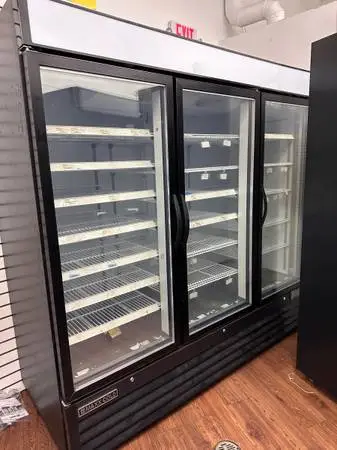 Commercial 3 door freezers and coolers