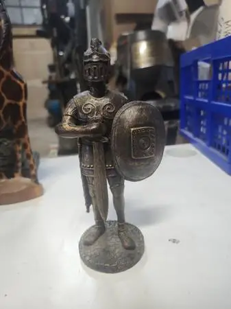 Bronze Knight Statue