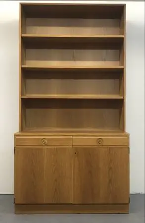 Mid Century Credenza Bookcase Cabinet by Bertil Fridhagen Sweden