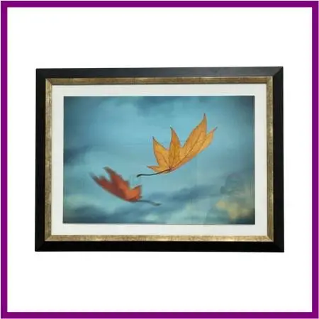 Thom Filicia For Soicher Marin Leaves In Motion Print, Framed