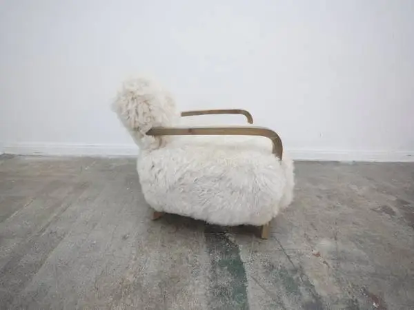 Restoration Hardware /Timothy Oulton Yeti Fur Chair $1,299.00 30 W x