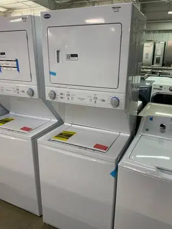 **FRIGIDAIRE WHITE 27” ELECTRIC LAUNDRY CENTER**ON SALE NOW**