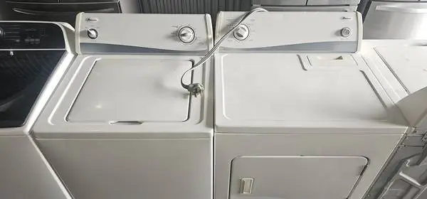 Amana direct drive washer and electric dryer with delivery