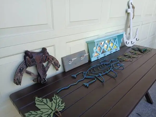 COAT, HAT, KEY, DOG LEADS RACKS / HANGING HOOKS from $10 to $25 each