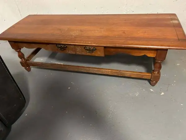 Wooden Coffee table with drawers