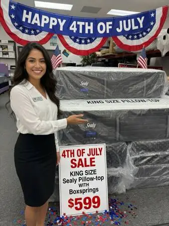 King Sealy Pillowtop Sale!