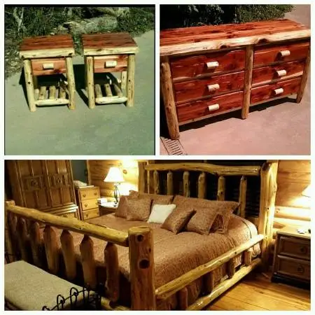 Rustic Log Furniture - Custom Built
