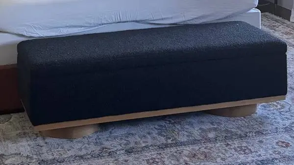 60 Upholstered Storage Bench