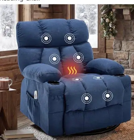 New recliner *Sold*Swivel base, heat, and massage