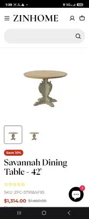 Brand new in box Savannah furnituire adj. Bed