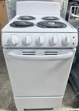 Hotpoint Electric Range Hotpoint Range 4 Burner Oven , 20 inch