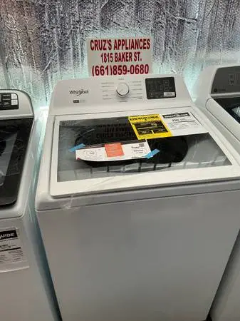 Cruz s appliances sales brand new whirlpool washer machine $500