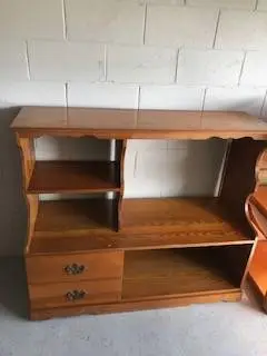 Solid Ash Entertainment Center