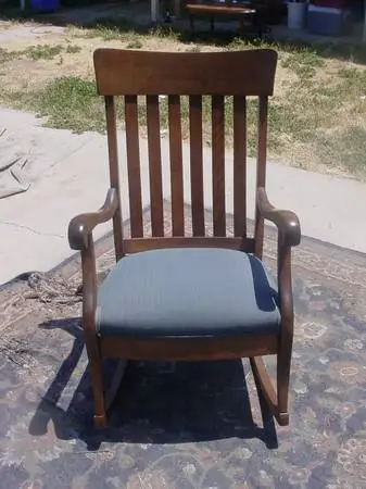 wood rocking chair