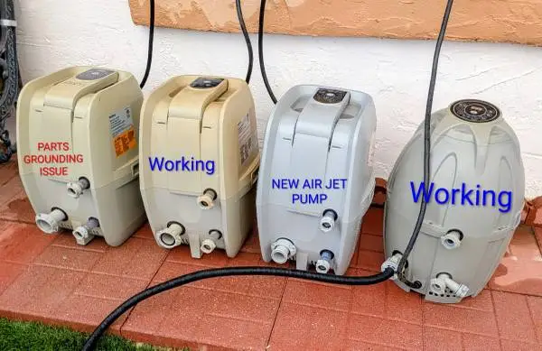 $150 for used ones $200 new ones Saluspa Hot tub jacuzzi airjet pumps