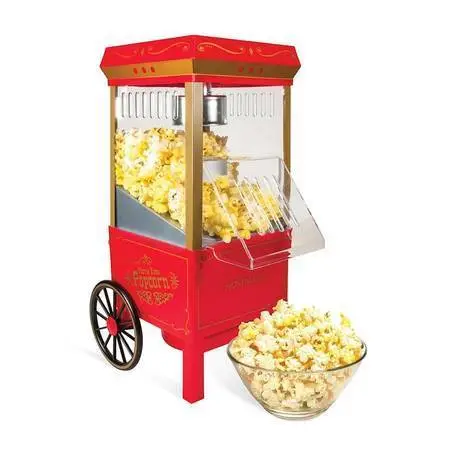 Popcorn Machine Cart Counter Top (Electric) Eat Popcorn in Minutes