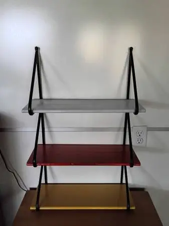 Small 1950s Mid Century Shelving unit