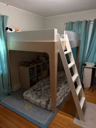Oeuf Kido Perch Full Loft Bed