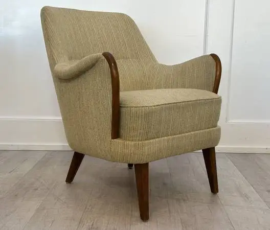 Mid Century Lounge Chair Made in Sweden for Bodafors