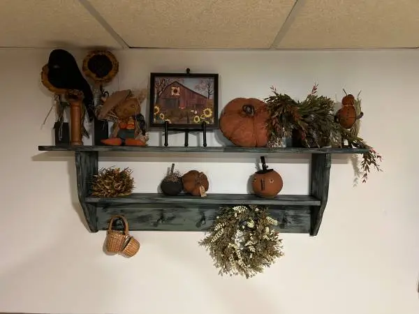 Primitive shelf
