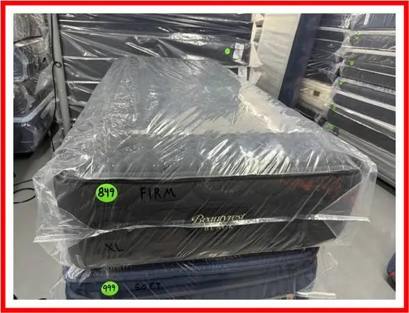 Twin Xl Size Simmons Beautyrest Black Series 3 Mattress & Box Bed