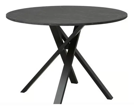 MARIEDAMM Table, black marble effect, 41 3/8