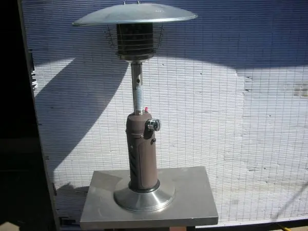 Patio Table Top Propane Heater