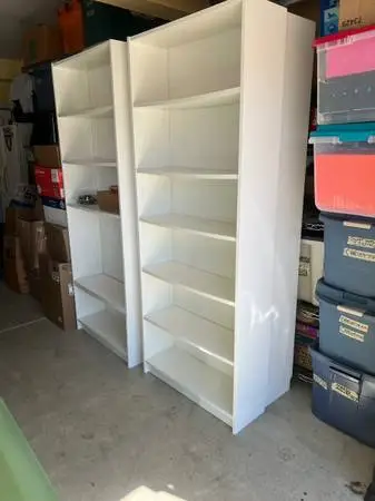 White shelf 6 tier
