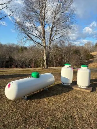 LP tanks (liquid propane)