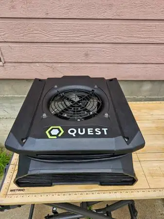 Quest F9 Industrial Air Mover / Fan - Works Great -Excellent Condition