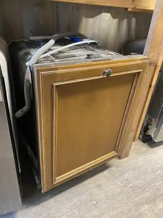 Brown Panel Asko Dishwasher 16 Place Setting Model #DF1663XXL.U Used