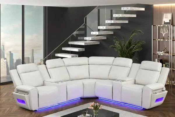Brand New Power Reclining Sectional