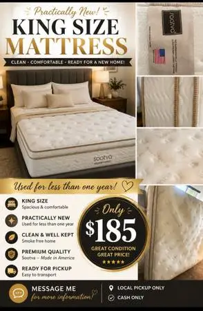 King size mattress