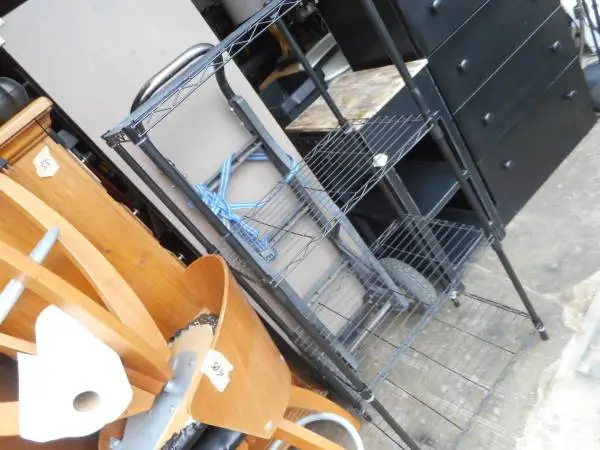 Wire Shelf w/4 Shelves