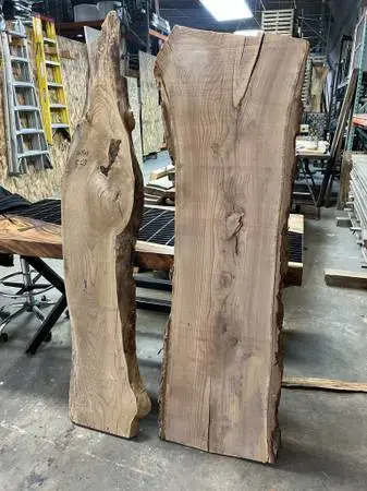 Reclaimed Wood & Live Edge