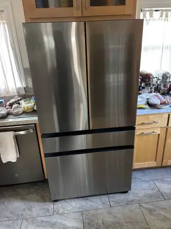 Beautiful counter Depth Refrigerator will deliver and install