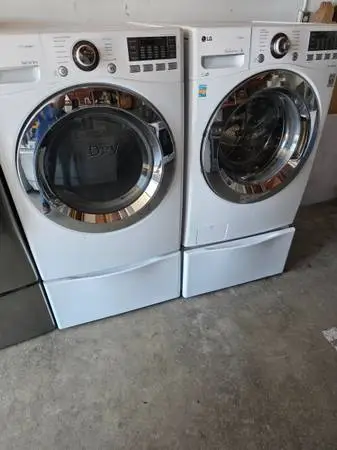 LG washer and dryer Gas full working