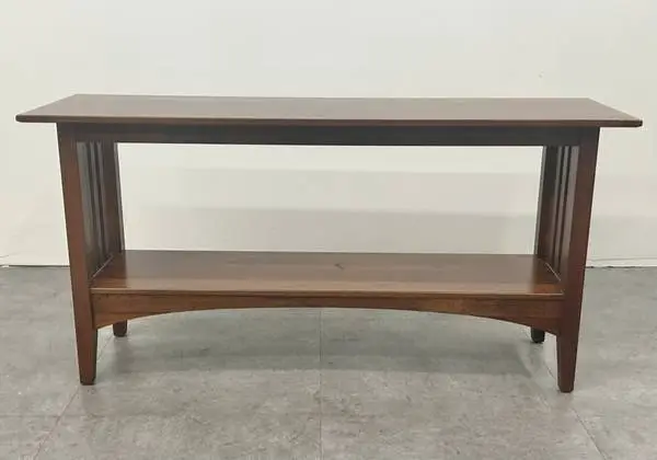 Ethan Allen Sofa Console Table Craftsman Style