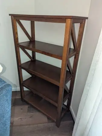 53-In Wooden Bookshelf