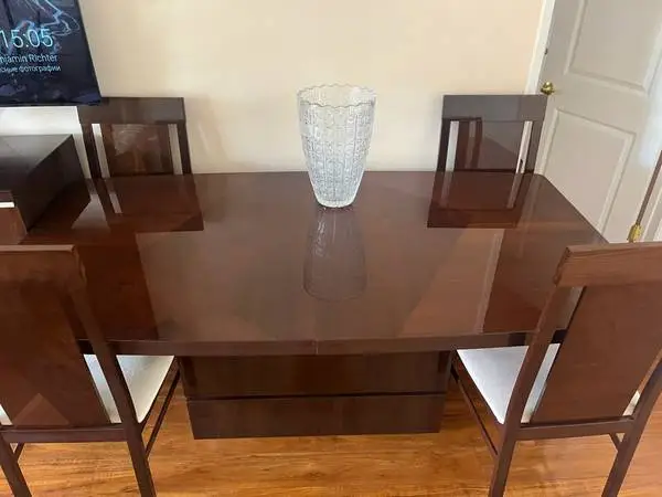 DINING TABLE WITH 4 CHAIRS FURNITURE