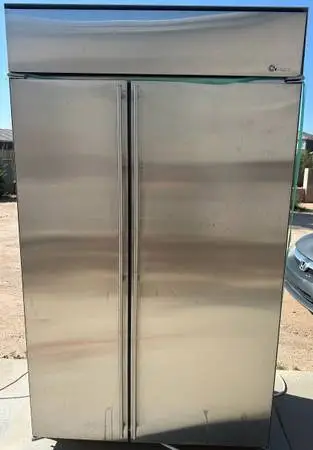 Stainless GE Monogram Fridge