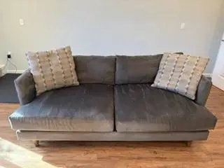 Living Spaces Couch - Adeline II Sofa - 7