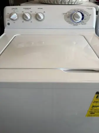 Ge washer super capacity very nice loaded